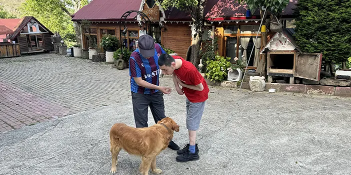 Trabzon'da kanseri iki kez yenen baba, özel çocuğu için hayata sımsıkı tutunuyor