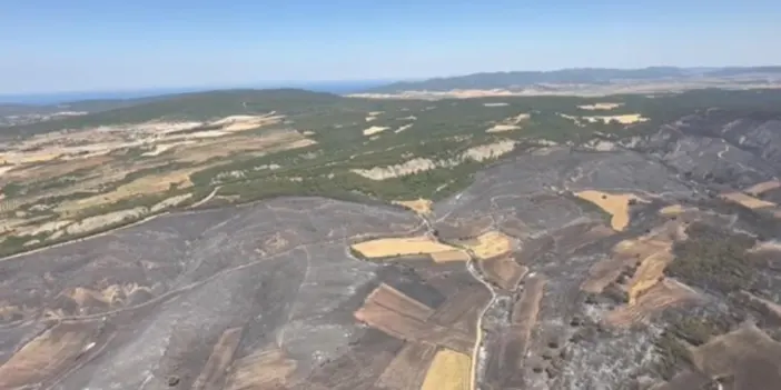 Çanakkale yangını kontrol altına alındı 