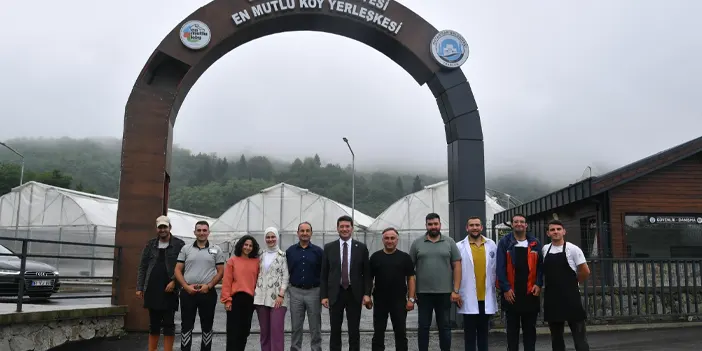 Trabzon'da 'En Mutlu Köy' daha işlevsel hale getirilecek! Ürünler Kent Lokantası'nda kullanılacak