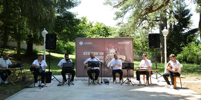 Atatürk’ün sevdiği şarkılar Köşk’te seslendirildi