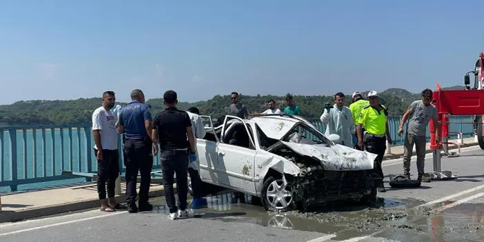 Adana'da bir ailenin yok olduğu feci kazanın görüntüleri ortaya çıktı! 