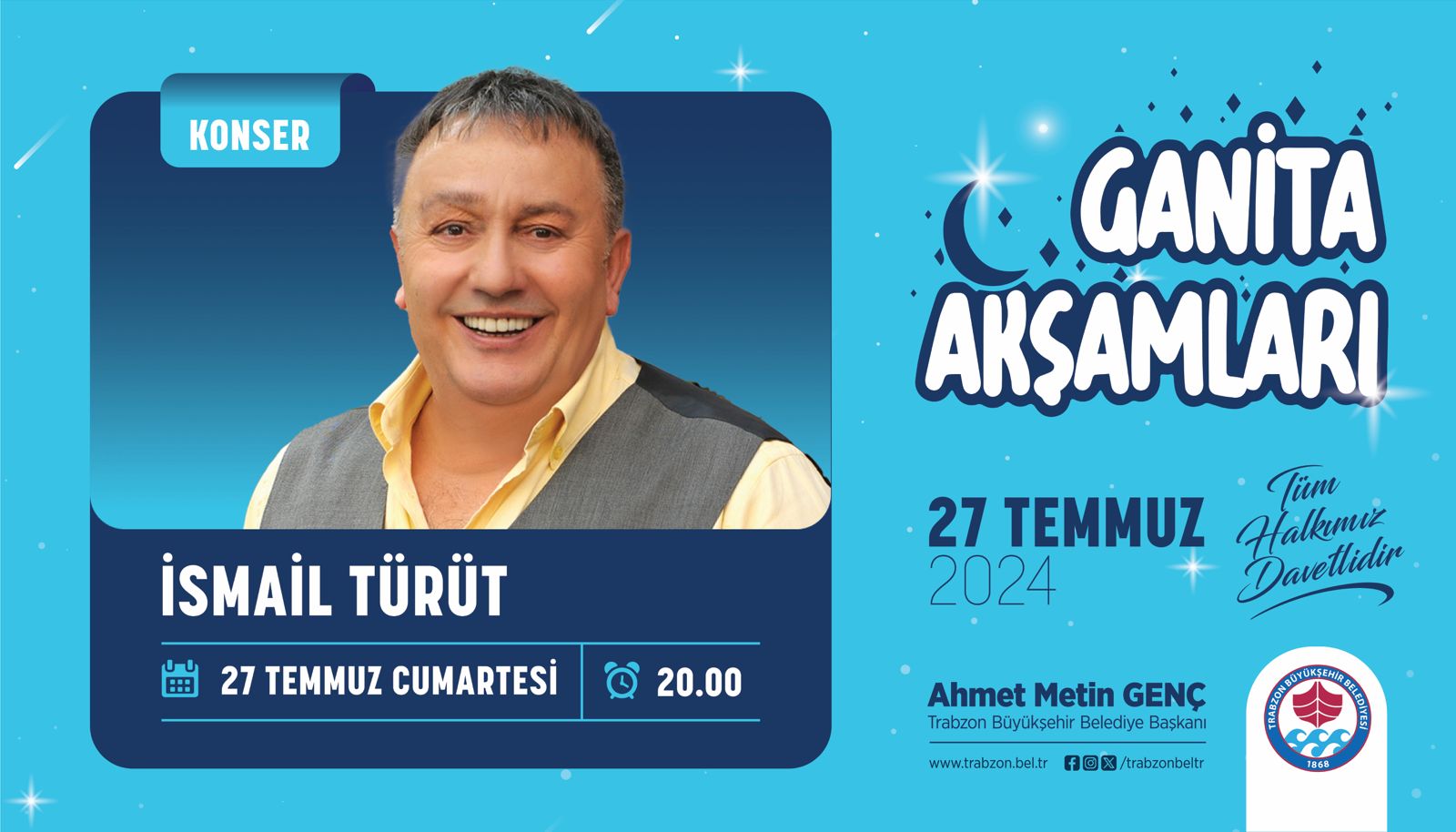 İsmail Türüt Trabzon’u coşturacak