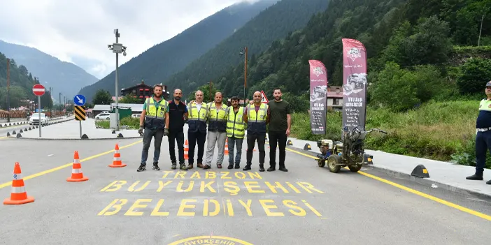 Trabzon'un gözde turizm merkezi! Uzungöl'ün yolu yenilendi