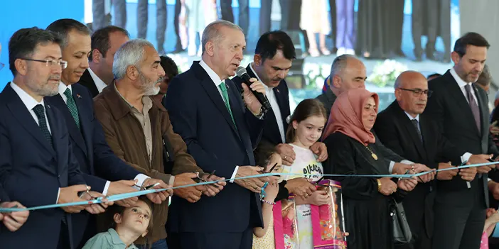 Cumhurbaşkanı Erdoğan Rize'de konuştu! "Ayder'i çirkin yapılaşmadan kurtardık"