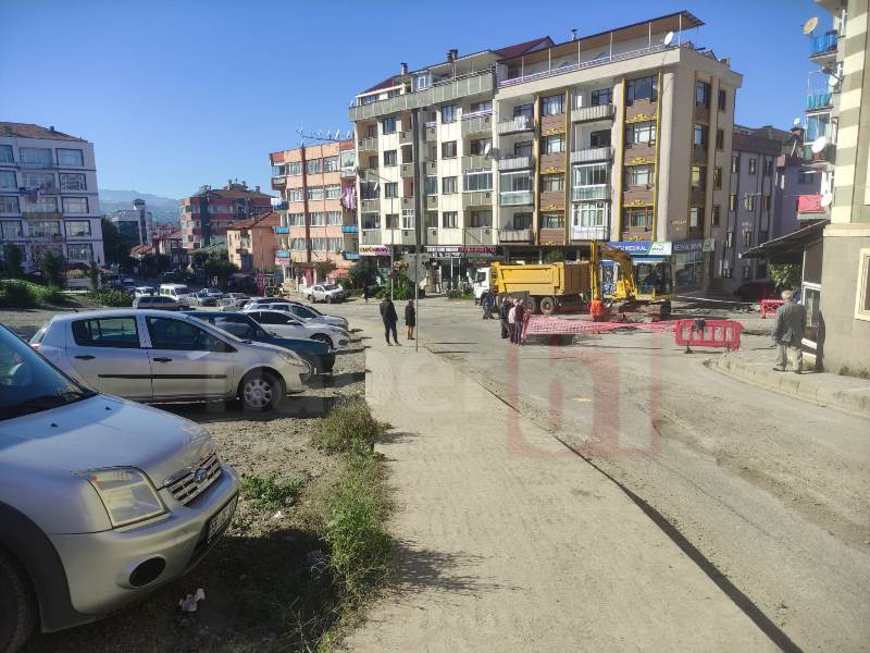 Trabzon’da altyapı çalışmasından tarih çıktı