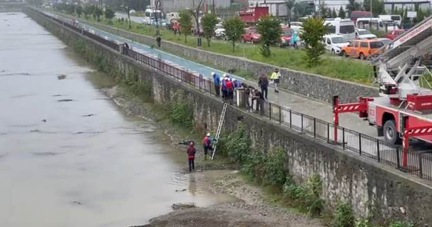 Trabzon'da "Sel, Taşkın, Kayıp Arama-Kurtarma Tatbikatı”