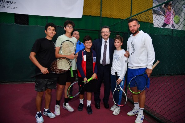 Trabzon'da Senyör Tenis Turnuvası’nda ödüller sahiplerini buldu