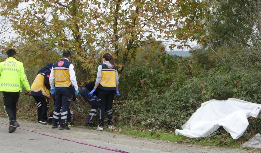 Samsun'da motosikletli 2 genç yol kenarında ölü bulundu