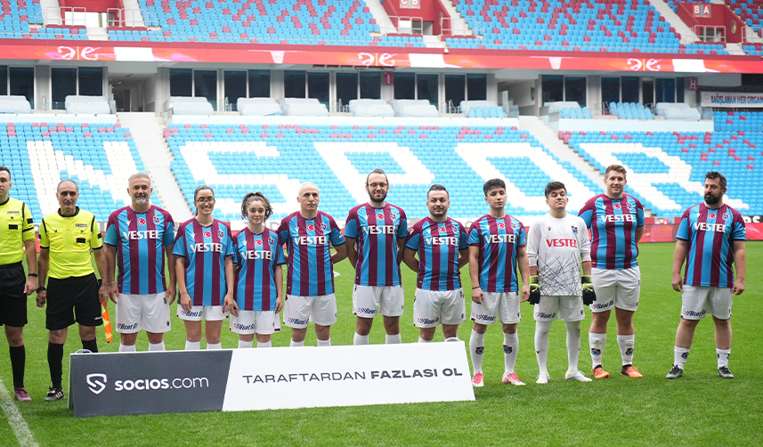 Efsaneler yeniden Trabzon'da 