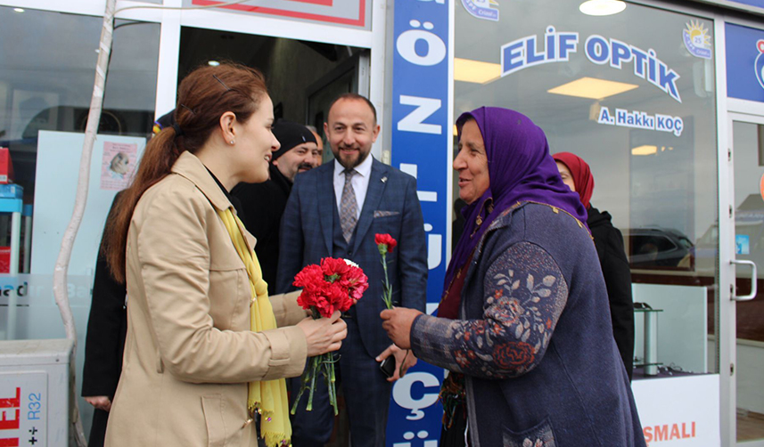 AK Parti Trabzon Milletvekili adayı Meryem Sürmen Kadınlarımızın ve gençlerimizin sesi olacağım