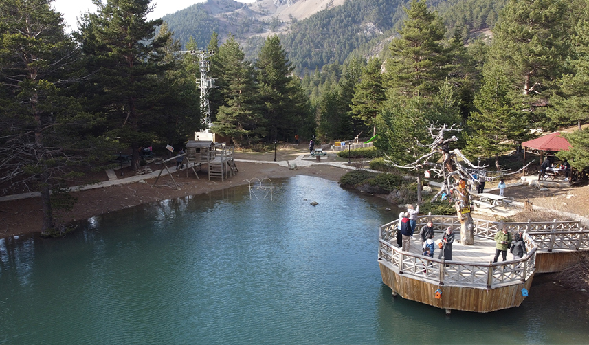 Limni Gölü'nde turizm sezonu açıldı