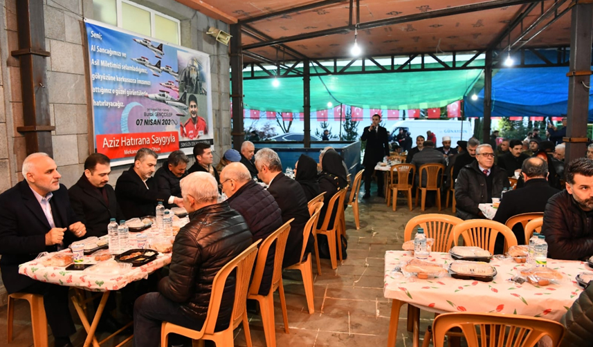 Trabzon'da şehit yüzbaşı Gençcelep anısına iftar programı