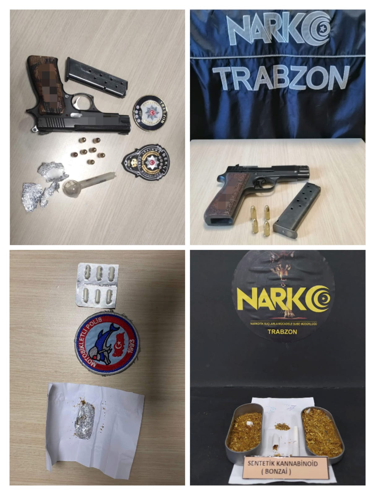 Trabzon'da narkotik operasyonu! Ele geçirilen ürünler şaşırttı