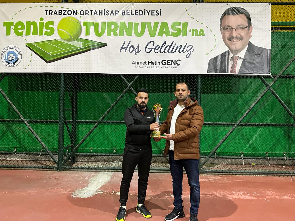 Trabzon'da Tenis Turnuvası’nda şampiyonlar belli oldu 