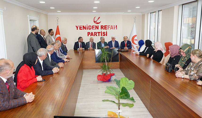 Yeniden Refah Partisi Trabzon'da bayramlaşma! 