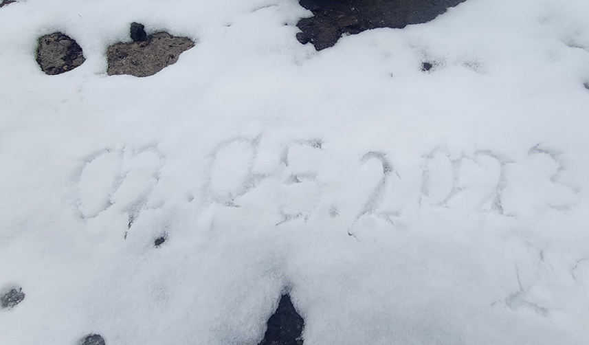 Artvin'in yüksek kesimleri beyaza büründü